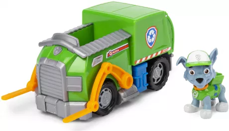 PAW Patrol Recycling-Fahrzeug mit Rocky-Figur (Basic Vehicle/Basis Fahrzeug): Amazon.de: Spielzeug