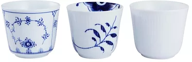 Royal Copenhagen termokrus History Mix 3 stk 26 cl | Kop & Kande
