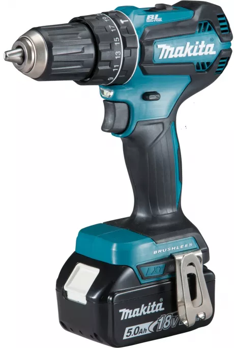 Makita 18 V Akku-Schlagbohrschrauber DHP485RTJ inkl. 5 Ah Akkus, mit Koffer kaufen bei OBI