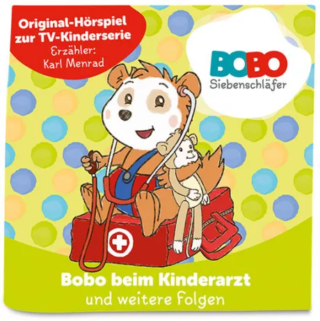 Tonies - Bobo Siebenschläfer - Bobo beim Kinderarzt - Vorschule | KaDeWe Onlineshop