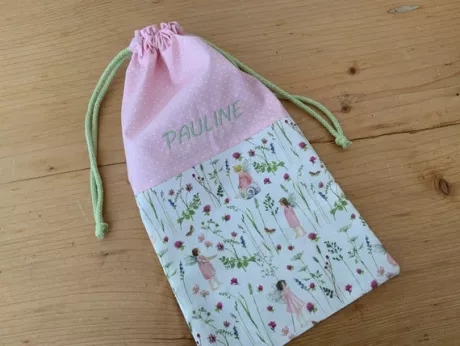 Waldorf Beutel mit Namen Eurythmiesäckchen auch passendes | Etsy