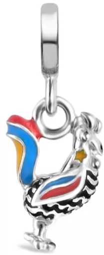 Pingente Life Galo Esmaltado | Vivara