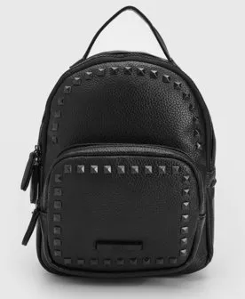 Mochila Santa Lolla Tachas Preta - Compre Agora | Dafiti Brasil