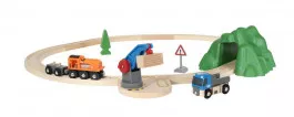 BRIO World Starterset Güterzug Kran | Spiele Max