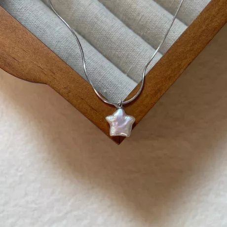 Schlangenkette mit Stern - Etsy.de