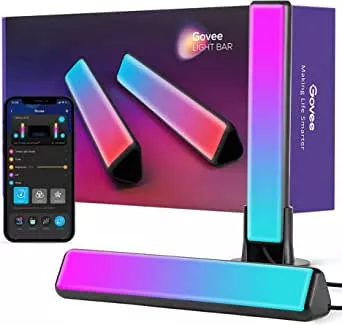 Govee RGBICWW Smart LED Light Bar, LED TV Backlight with Scene Modes and Music Modes, Bluetooth LED Light Bars for TV, Computer, Decoration (Does not Support WiFi or Alexa) : Amazon.de: Lighting