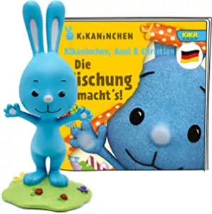 tonies Hörfigur für Toniebox, Kinderlieder: Kikaninchen – Die Mischung macht's, Kikaninchen lustigen Liedern für Kinder ab 3 Jahren, Spielzeit ca. 49 Minuten: Amazon.de: Spielzeug