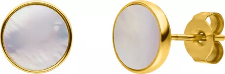 White Gloss Ohrringe - PURELEI