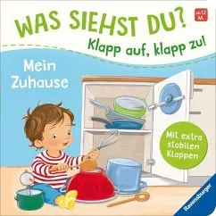 Was siehst du? Klapp auf, klapp zu! Mein Zuhause von Sandra Grimm portofrei bei bücher.de bestellen