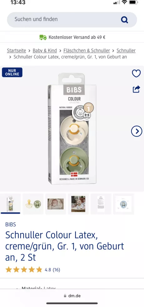 Bibs Schnuller