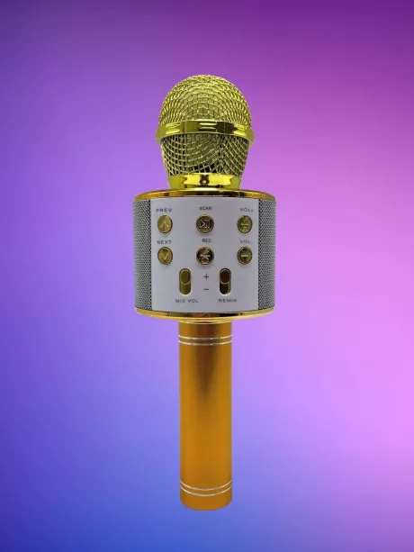 Microfone Karaokê Bluetooth