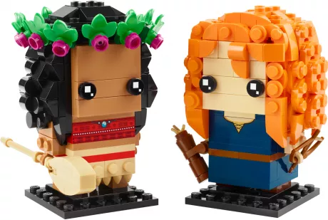 Vaiana e Merida 40621 | BrickHeadz | Compra online na Loja LEGO® Oficial PT