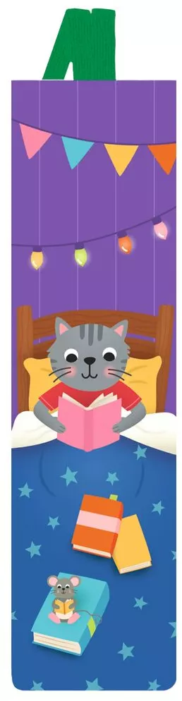 Lesezeichen mit Band Lesekatze | 026220