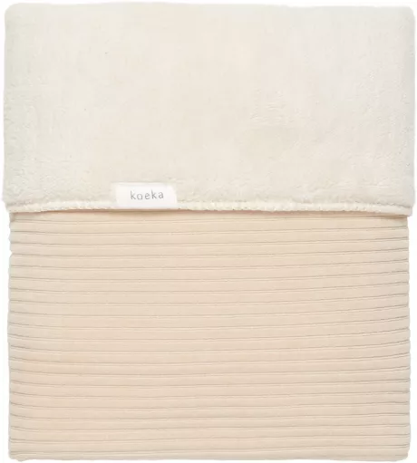 Babydecke Plüsch Vik sand
