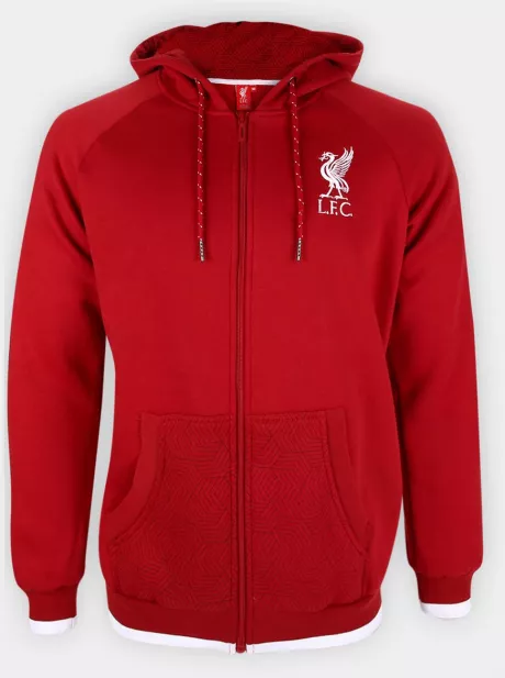Jaqueta Liverpool Moletom SPR C/ Capuz Masculina - Vermelho | Netshoes