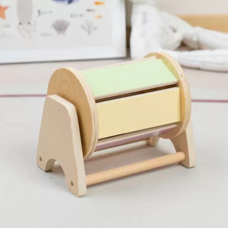 flowgoer Lernspielzeug Montessori-SpinntrommelSpielzeug (1-St)