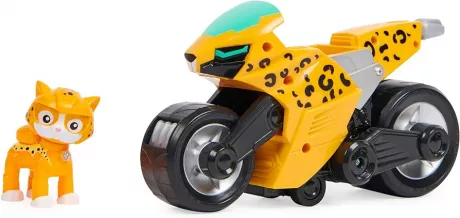 Paw Patrol | Wild Cat Pack Fahrzeug | Motorradfahrzeug mit Cat Pack
