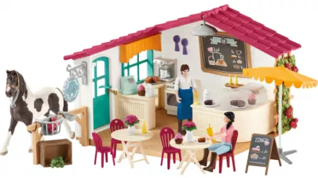 Schleich® Horse Club Reiter-Cafe oder andere Sets
