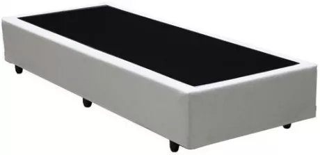 Base Box Solteiro Santo Box Sintético Branco 40x88x188 - Base para Cama Box Solteiro - Magazine Luiza