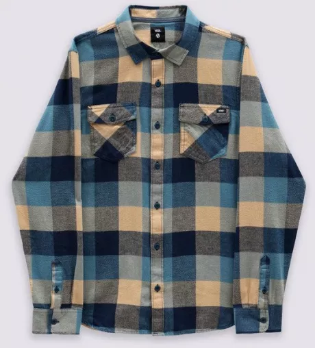 Camisa Box Flannel Ls Suede Bluestone | Vans - G
