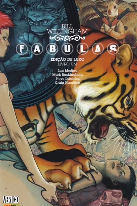Fábulas - Edição de Luxo 01 Editora Panini Gibis Quadrinhos HQs Mangás - Rika Comic Shop