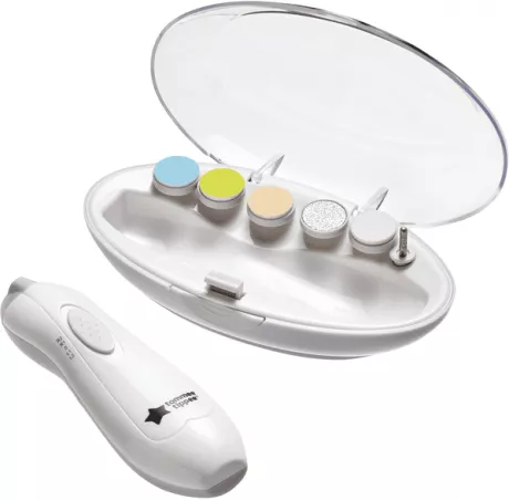 Tommee Tippee Elektrischer Baby-Nagel-Trimmer - babymarkt.de
