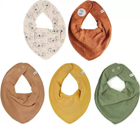 Pippi Dreieck-Halstuch 5er Pack