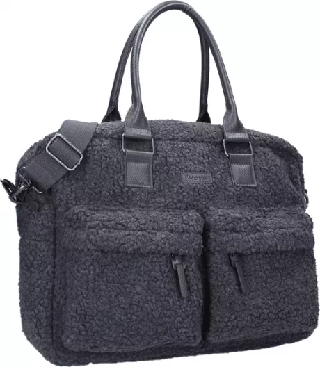 Kidzroom Wickeltasche care Hello Little One Grey - babymarkt.de