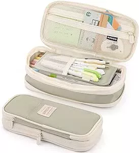 EASTHILL Federmäppchen mit großem Fassungsvermögen, Schreibwaren-Stifttasche für Teenager-Grün : Amazon.de: Bürobedarf & Schreibwaren