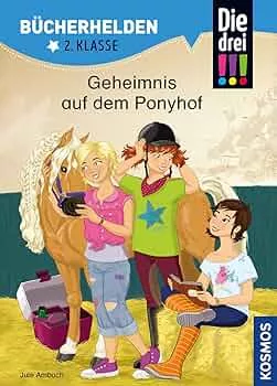 Die drei !!!, Bücherhelden 2. Klasse, Geheimnis auf dem Ponyhof : Ambach, Jule, Rau, Katja: Amazon.de: Bücher