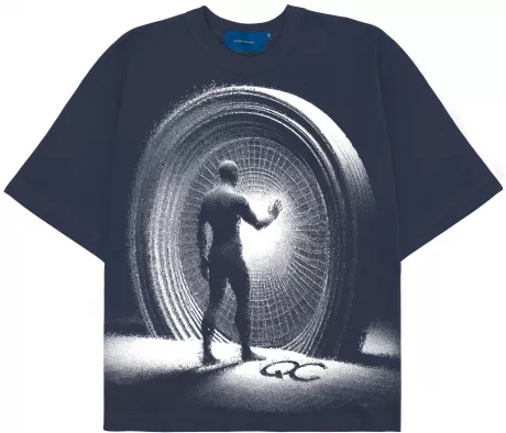MR.DOOR BLUE T-SHIRT – Quadro Creations