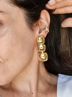 Brinco Bloco Dourado