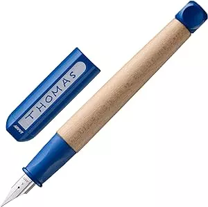 Lamy abc blue Füller - kindergerechter Schreiblernfüller mit ergonomischem Griff & polierter Stahlfeder in Strichbreite A - robustes Ahorngehäuse - inkl. Tintenpatrone T 10 blau - Rechtshänder : Amazon.de: Bürobedarf & Schreibwaren