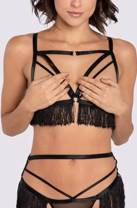 Sutiã Straps e Franjas Valence - Jogê