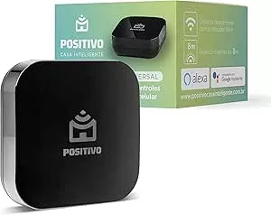 Smart Controle Universal Wi-Fi Positivo Casa Inteligente, All-in-One, Controle Pelo Celular ou Comando de Voz, Infravermelho, Rede 2.4 GHz, Bivolt – Compatível com Alexa | Amazon.com.br