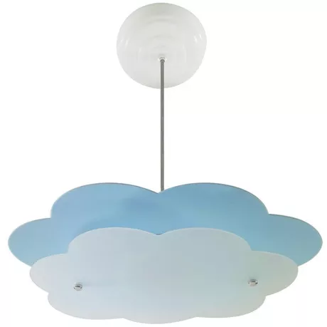 Luminária Pendente Infantil Nuvem Céu Lua Sol Azul Bebê 110V/220V | MercadoLivre