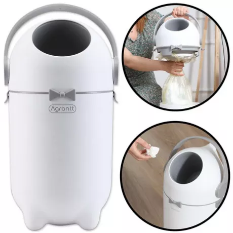 Lixo Lixeira Sistema Anti Odor Fraldas Resíduos Pet Babybê | Frete grátis