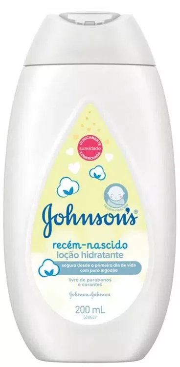 Loção Hidratante Johnson'S Baby Recem Nascido 200Ml - Drogarias Campeã