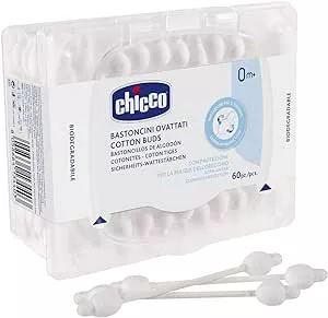 Chicco Hastes Flexíveis De Segurança - 60 Un Branco | Amazon.com.br