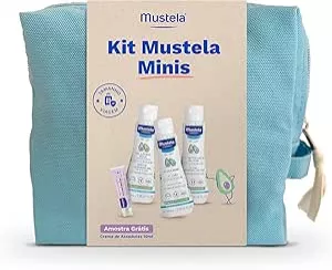 Mustela Kit Minis - Miniaturas Bebê Água De Limpeza + Hydra Bebê + Gel Lavante + Creme Vitaminado Preventivo De Assaduras - Nova Embalagem - Edição Limitada - Bebê E Criança | Amazon.com.br