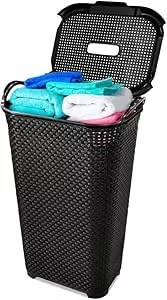 Cesto Rattan Tampa Basculada Com Alça 50 Litros Arqplast | Amazon.com.br