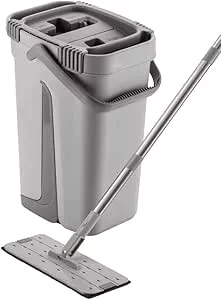MOP Flat Lava e Seca Menalux com Refil Extra de Microfibra : Amazon.com.br: Casa
