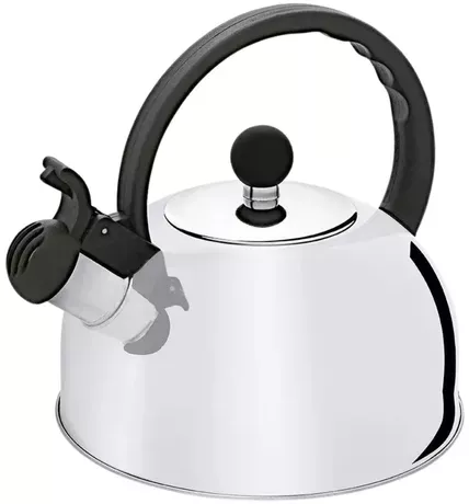 Chaleira Com Apito Ø19cm em Aço Inox 1,75L CH25 Espelhada Inox - Hercules | Frete grátis