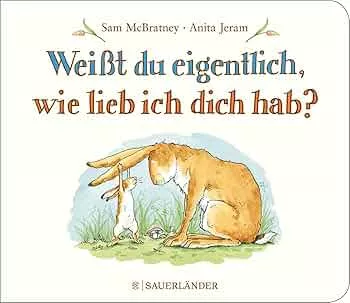 Weißt du eigentlich, wie lieb ich dich hab?: Kleines Pappbilderbuch │ Liebevolles Geschenk zu Taufe oder Geburtstag für Kinder ab 2 Jahren : McBratney, Sam: Amazon.de: Baby Products