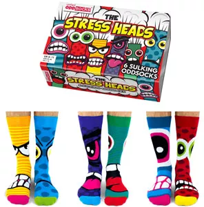 United Oddsocks Stressheads Socken-Geschenkset - Gadgets und Geschenke