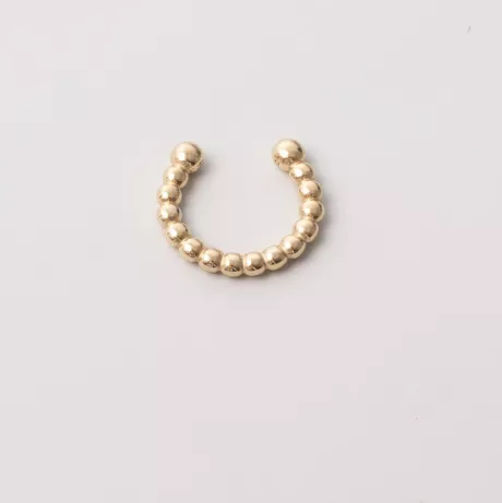 offener Earcuff in gold oder silber | Ausgefallen & Modern - fejn jewelry