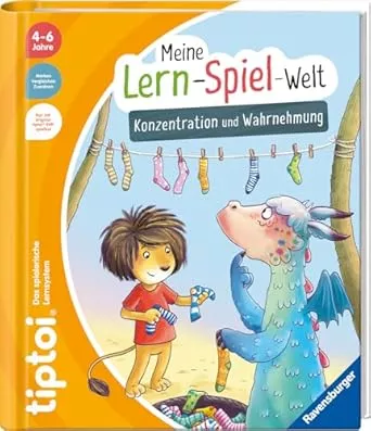 tiptoi® Meine Lern-Spiel-Welt: Konzentration und Wahrnehmung, Buch für Kinder ab 4 Jahre : Seeberg, Helen, Hagemann, Antje: Amazon.de: Books