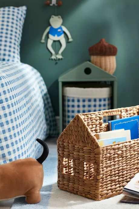 Geflochtener Bücherständer - Hellbeige - Home All | H&M DE