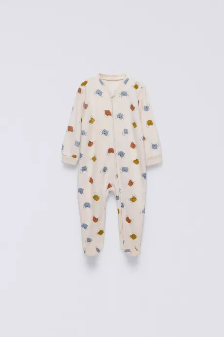 PIJAMA ENTERO VELOUR PERROS
