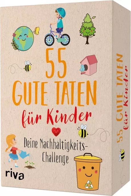 55 gute Taten für Kinder: Deine Nachhaltigkeits-Challenge : Graf, Carolina: Amazon.de: Books